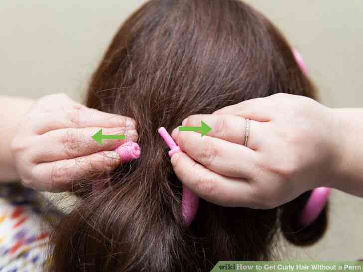 Image intitulée Obtenir des Cheveux Bouclés Sans Perm Étape 12